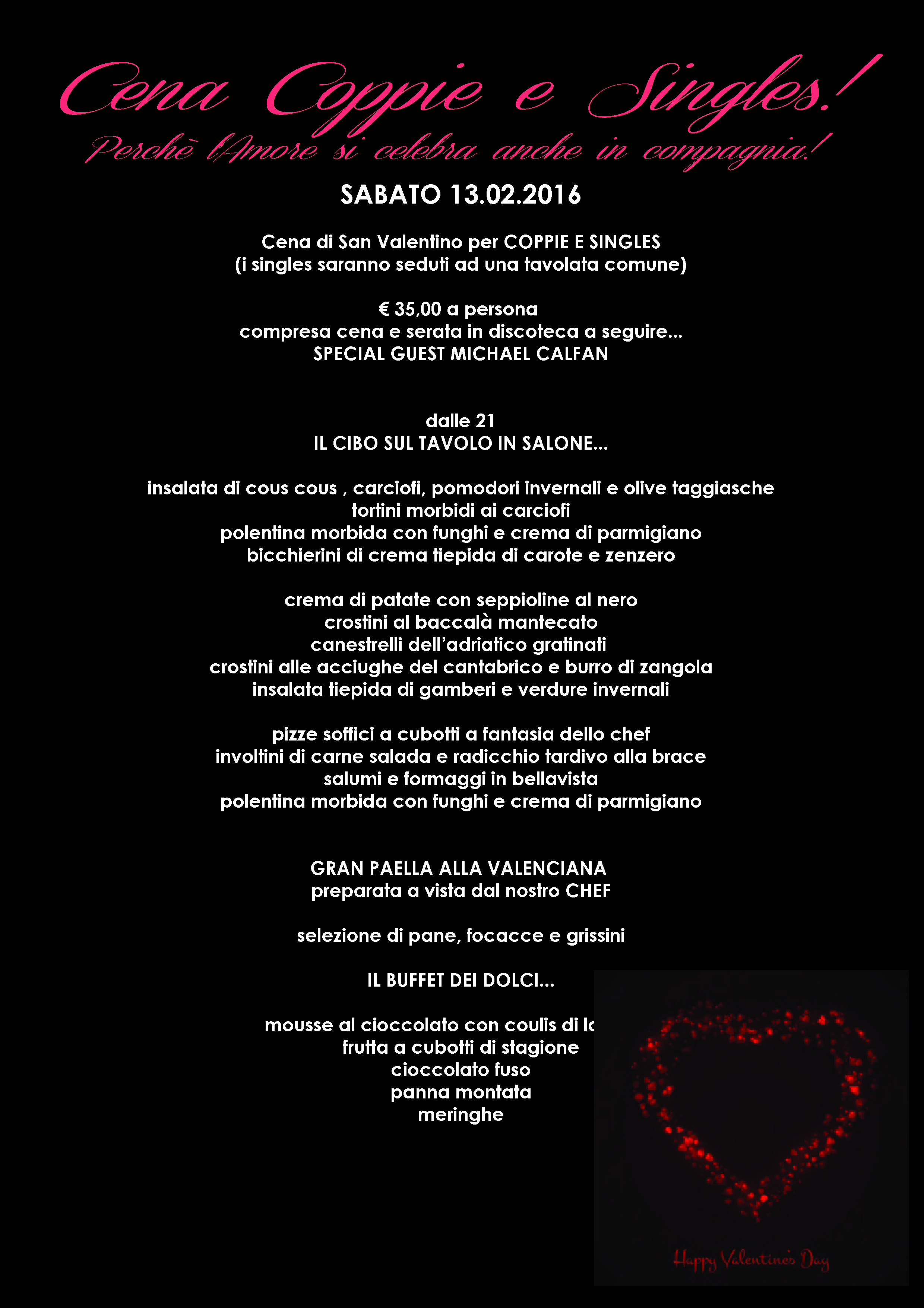 Cena per single bergamo