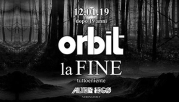 Orbit 2019 alla discoteca alterego club di Verona Orbit 2019 alla discoteca alterego club di Verona