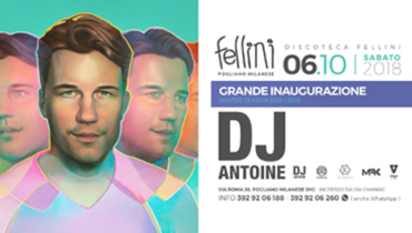 Inaugurazione Inverno 2018-19 al Fellini! Inaugurazione Inverno 2018-19 al Fellini!