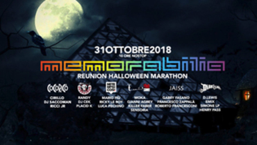 Memorabilia Reunion - Halloween Marathon a Riccione Memorabilia Reunion - Halloween Marathon a Riccione