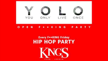 Yolo, Hip Hop Party @ discoteca King's Jesolo Yolo, Hip Hop Party @ discoteca King's Jesolo