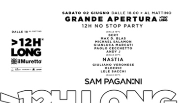 Il Muretto presenta: La Grande Apertura 12 ore no stop music Il Muretto presenta: La Grande Apertura 12 ore no stop music