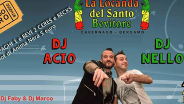 Locanda // Sabato // Afro // Dj Nello + Dj Acio Locanda // Sabato // Afro // Dj Nello + Dj Acio