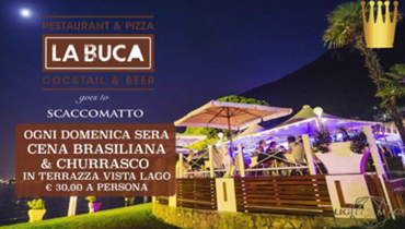 L A B U C A goes to SCACCOMATTO, CENA BRASILIANA L A B U C A goes to SCACCOMATTO, CENA BRASILIANA
