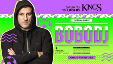 KING'S ospita Bobo Vieri DJ KING'S ospita Bobo Vieri DJ