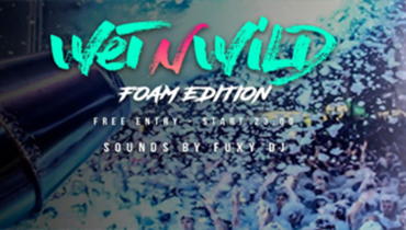 Wet n Wild • Schiuma Party • Il Mercoledì Sound Beach Wet n Wild • Schiuma Party • Il Mercoledì Sound Beach